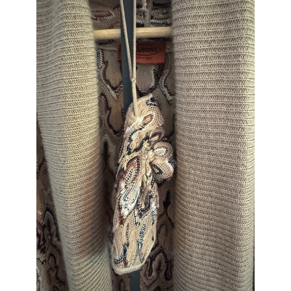 Missoni wrap cardigan with belt and bag - Picture 6 of 9